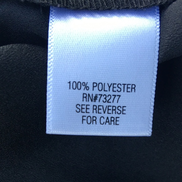 Candie’s Black Sleeveless Waist Tie Blouse - Size S - Picture 8 of 8